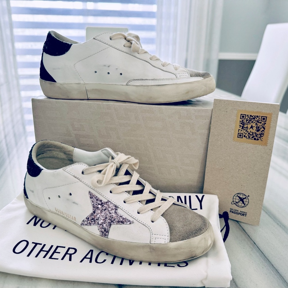 Golden Goose Superstar Leather & Suede Sneaker